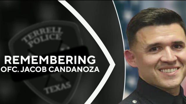 Terrell police officer Jacob Candanoza 