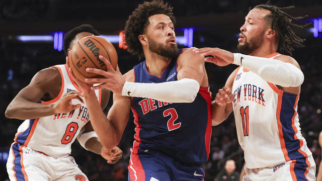 Pistons Knicks Basketball 